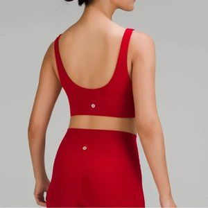 Lululemon Align Bra A/B New Year Dark Red 4